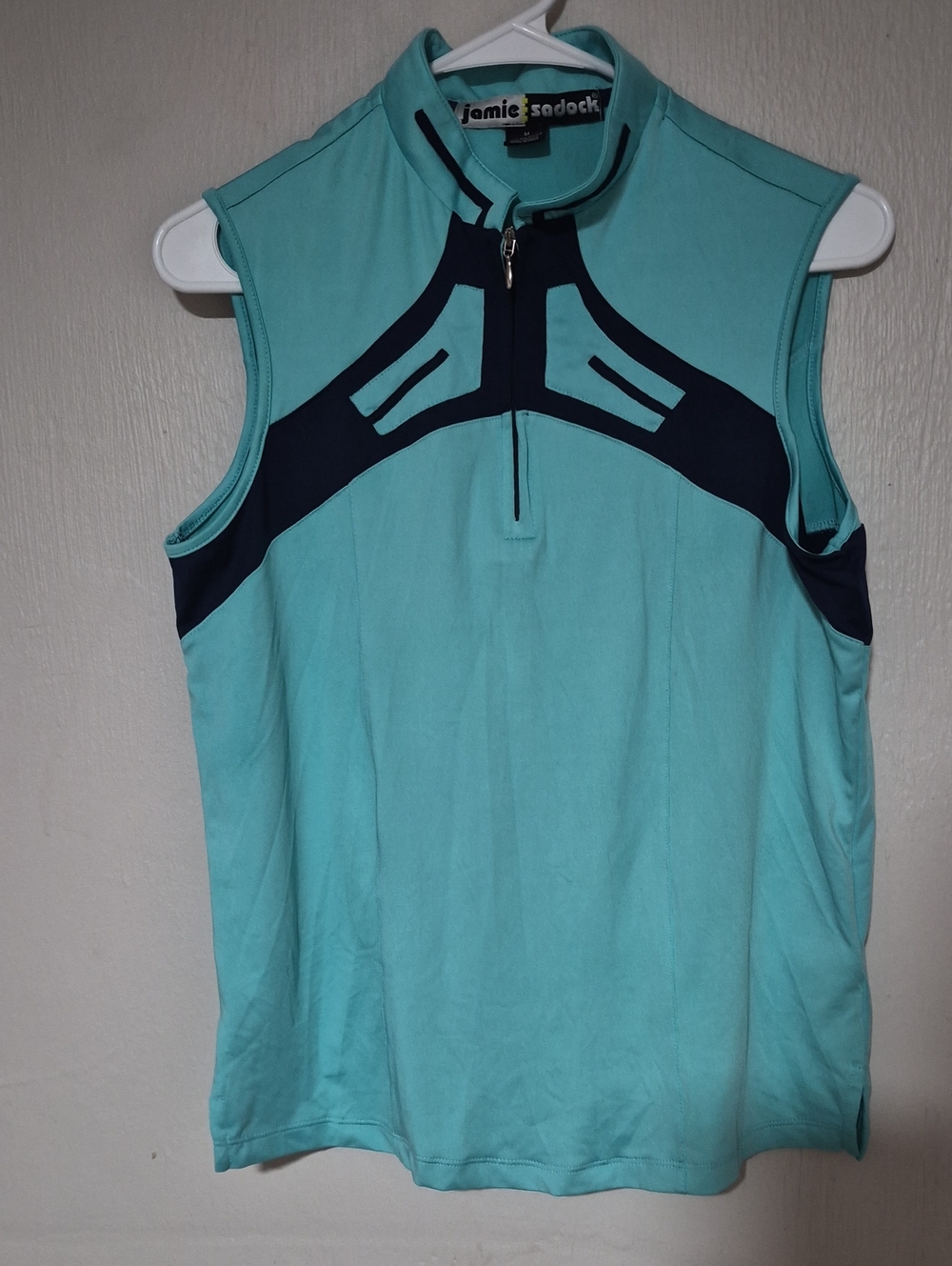Womens Jamie Sadock Golf Shirt Size Medium